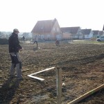 Hausposition vermessen