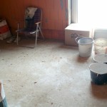 Ruhezimmer der Gips-Monteure