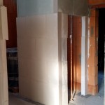 Innenwand im Treppenbereich
