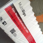 Stapel Gips-Wandbauplatten