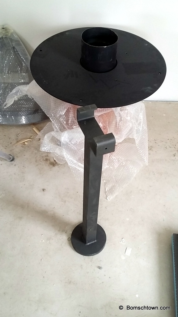 Einbau des Schornsteins |Kaminofen und Zubehör › Hausbau in Bomschtown