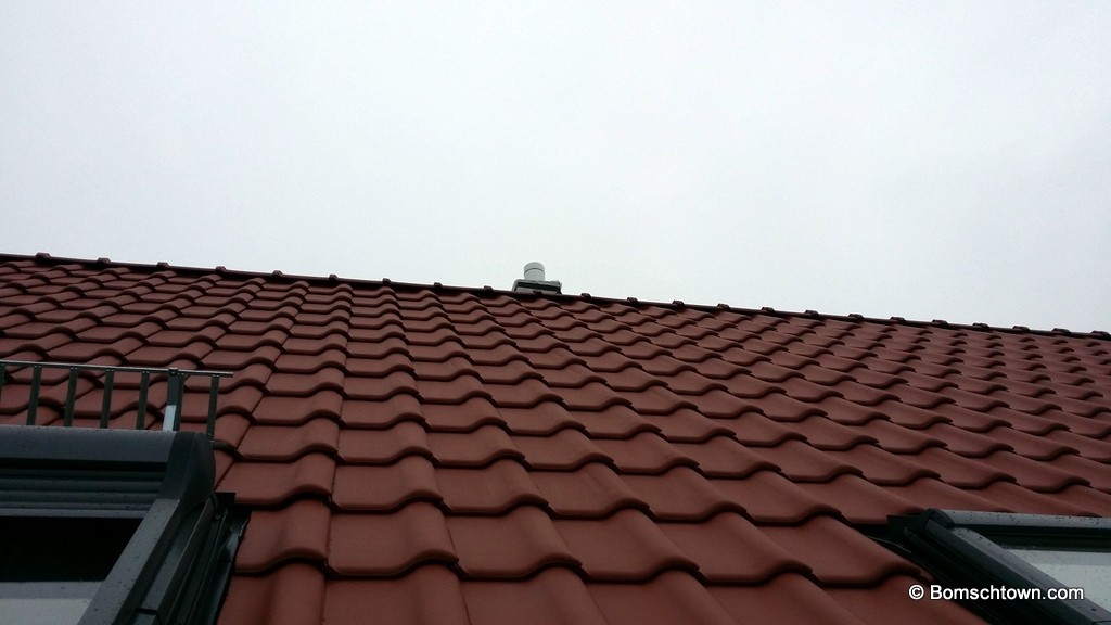 Schornstein über Dach