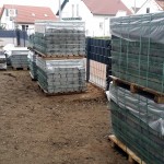 56m² Pflaster gleich 6 Paletten