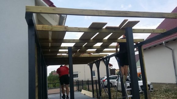 Carport bauen | Anleitung in Bildern vom Laien ;) › Hausbau in Bomschtown